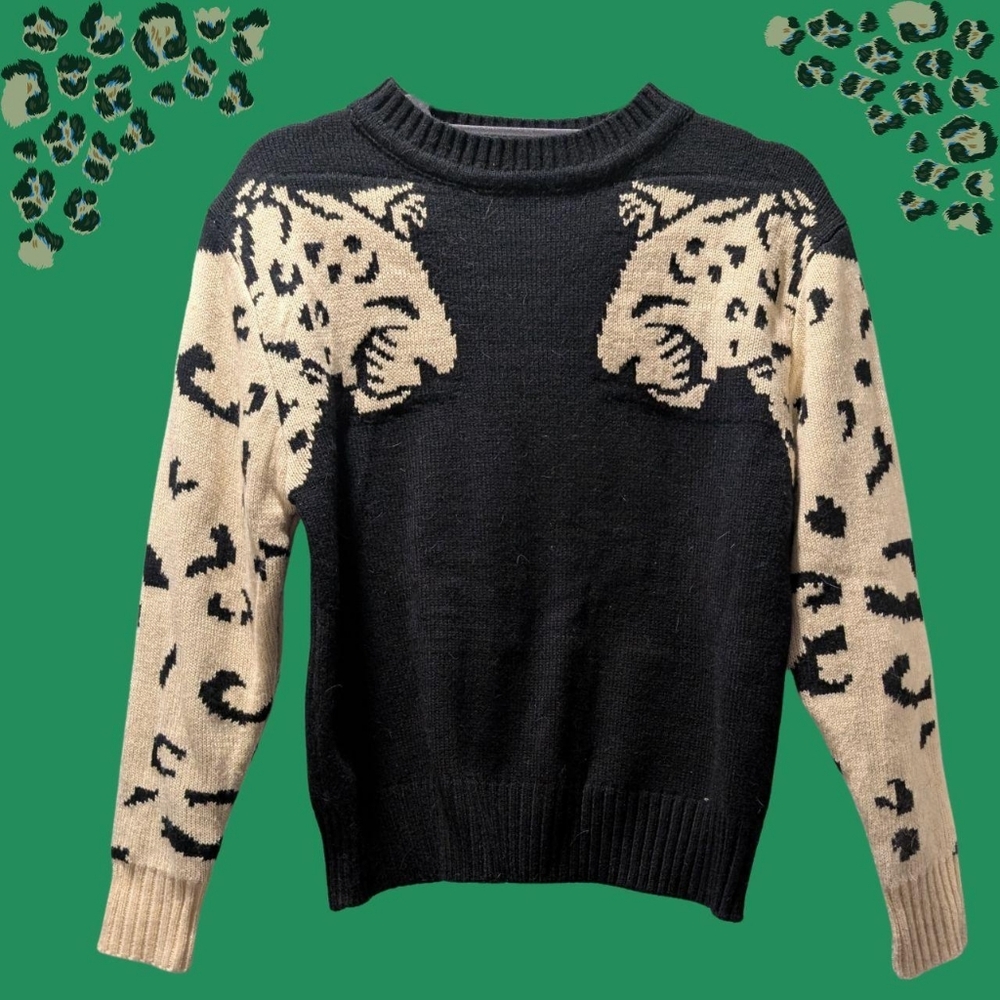 Cozy Cheetah Sweater